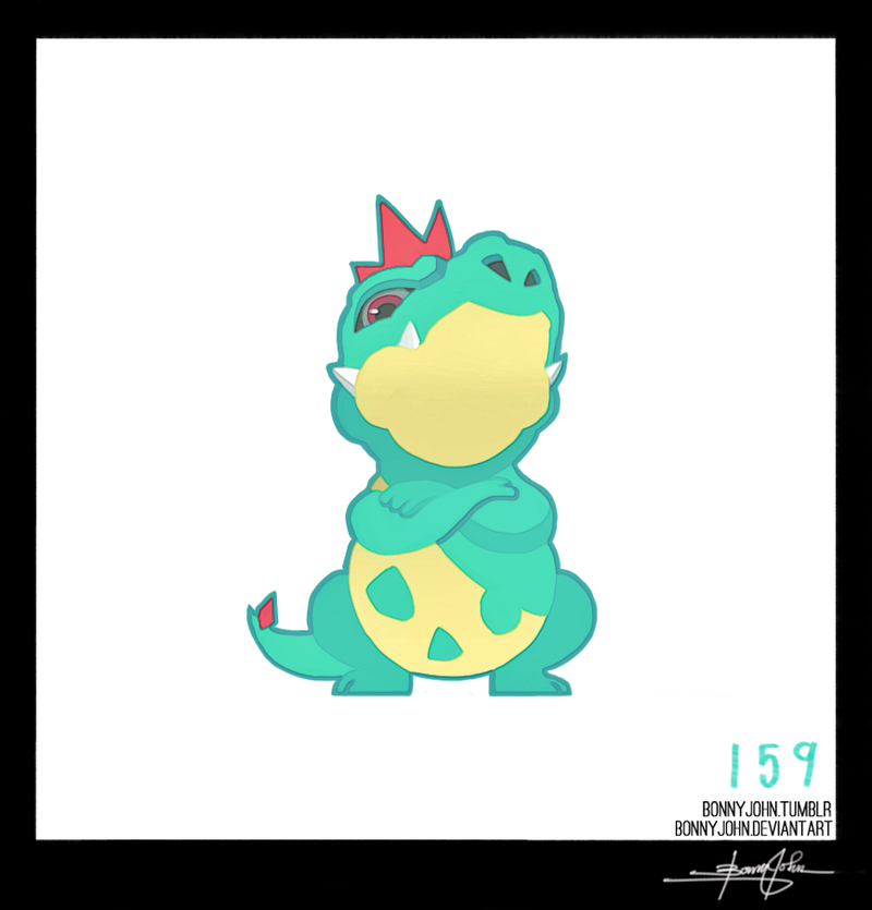 Illustration for article titled Callous Croconaw! Pokemon One a Day, Series 2!